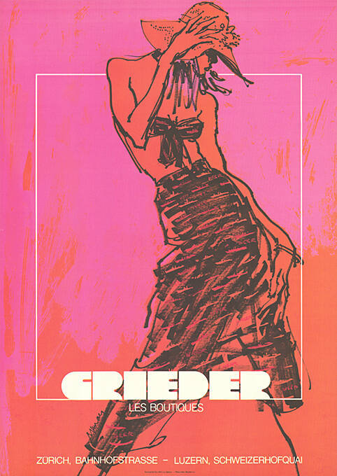 Grieder, Les Boutiques