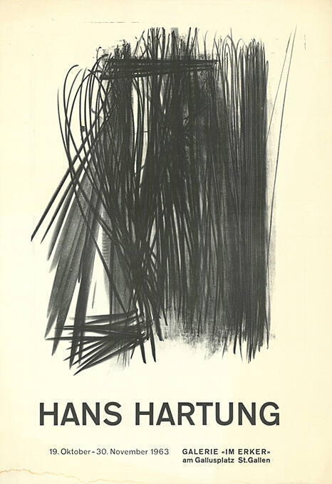 Hans Hartung, Galerie «Im Erker», St. Gallen