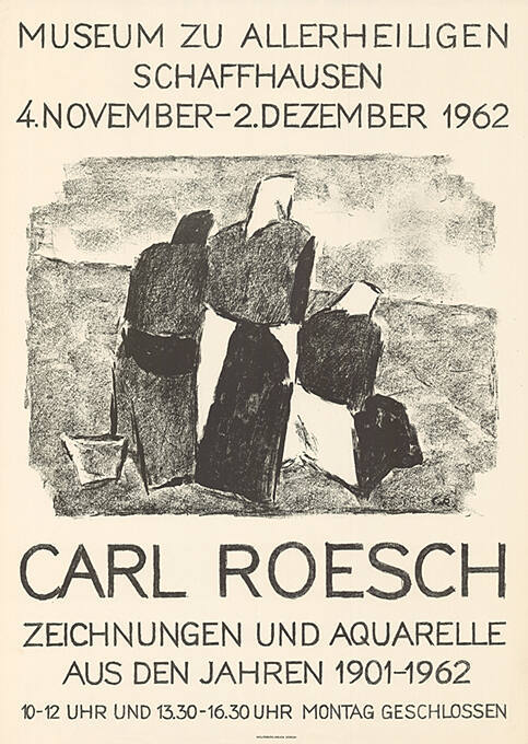 Carl Roesch, Museum zu Allerheiligen, Schaffhausen