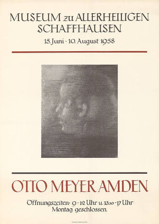 Otto Meyer Amden, Museum zu Allerheiligen, Schaffhausen