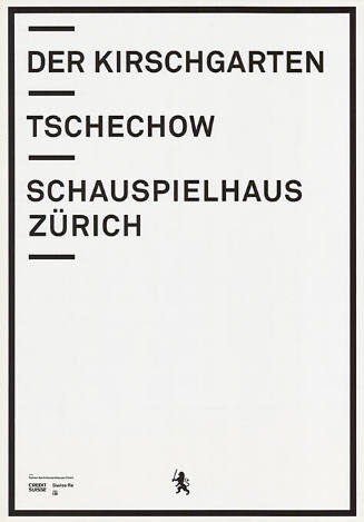 Der Kirschgarten, Tschechow, Schauspielhaus Zürich