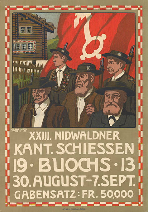 XXIII. Nidwaldner Kant. Schiessen, Buochs