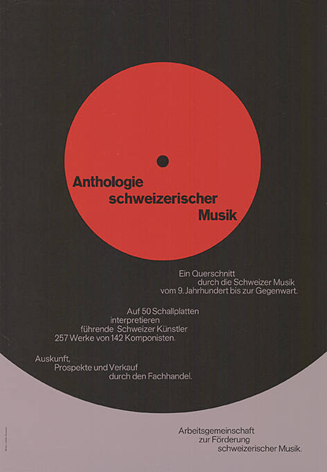 Anthologie schweizerischer Musik