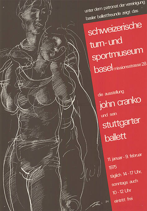 John Cranko und sein Stuttgarter Ballett, Schweizerisches Turn- und Sportmuseum, Basel