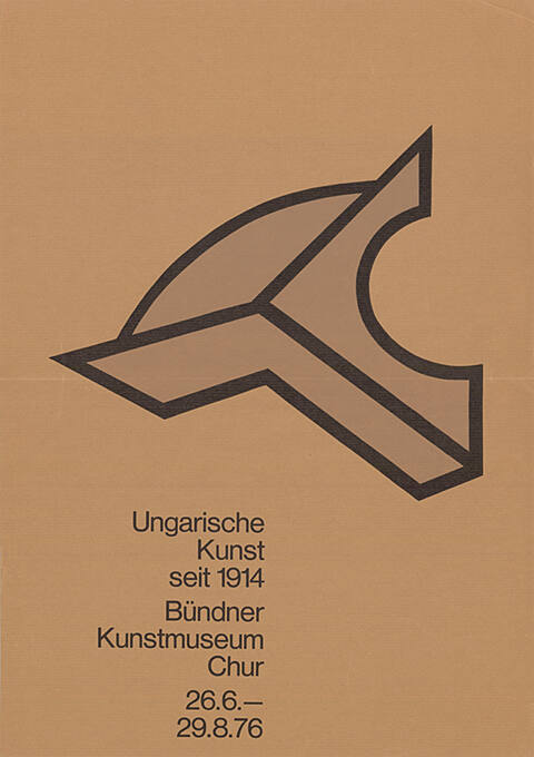 Ungarische Kunst seit 1914, Bündner Kunstmuseum Chur