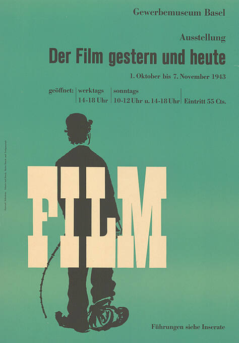 Der Film gestern und heute, Gewerbemuseum Basel