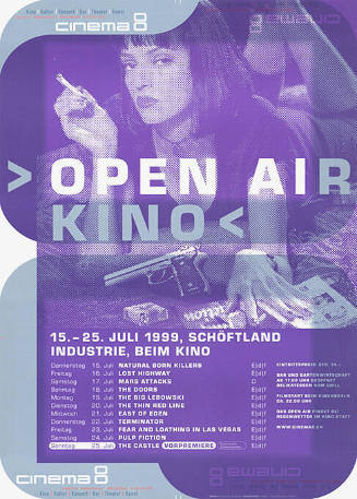 Cinema 8, Open Air Kino, Schöftland, Industrie, beim Kino