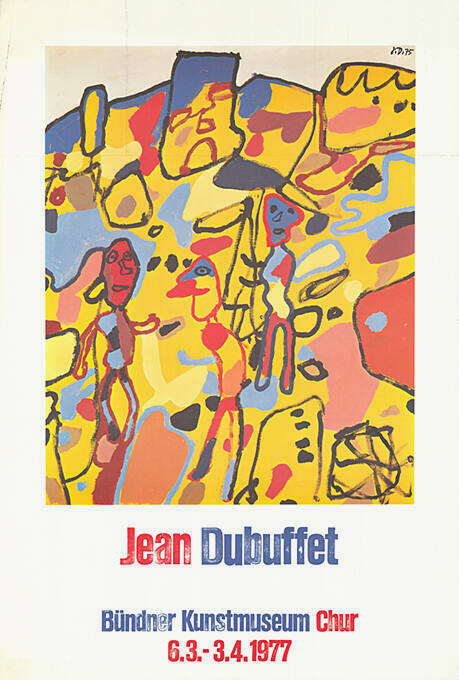 Jean Dubuffet, Bündner Kunstmuseum Chur