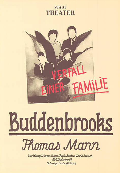 Buddenbrooks, Thomas Mann, Stadttheater Bern