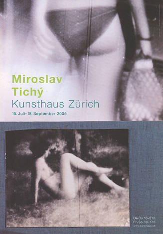 Miroslav Tichý, Kunsthaus Zürich