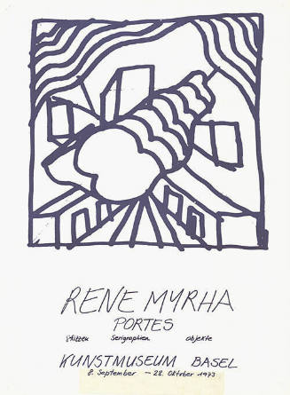 René Myrha, Portes Skizzen, Kunstmuseum Basel