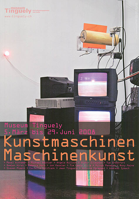 Kunstmaschinen, Maschinenkunst, Museum Tinguely, Basel