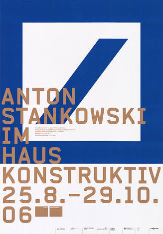 Anton Stankowski, Haus Konstruktiv