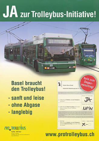 Ja zur Trolleybus-Initiative!