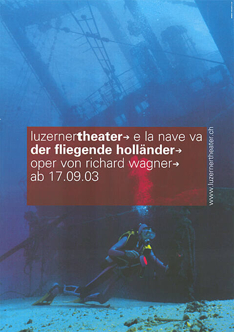 Der fliegende Holländer, Richard Wagner, Luzerner Theater