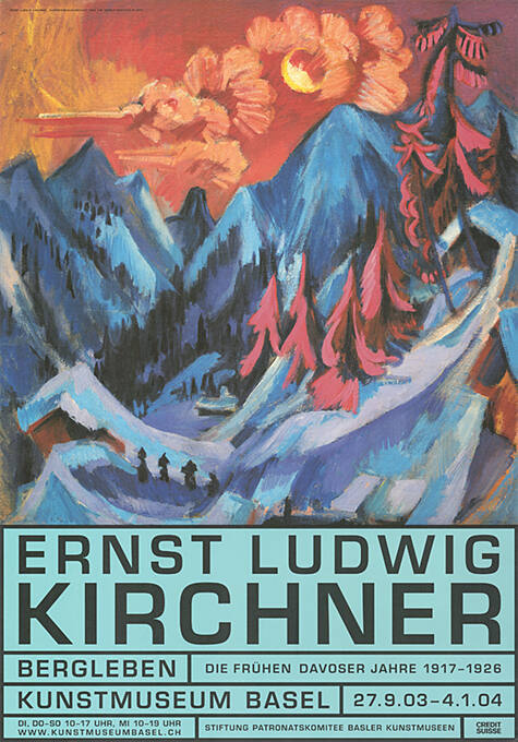 Ernst Ludwig Kirchner, Bergleben, Kunstmuseum Basel