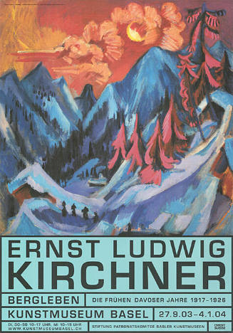 Ernst Ludwig Kirchner, Bergleben, Kunstmuseum Basel