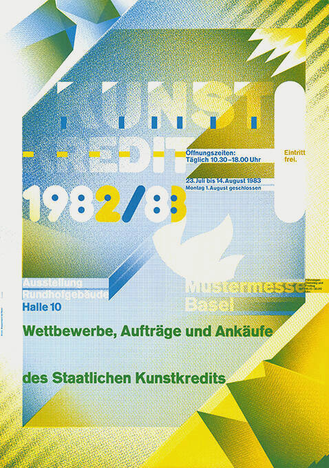 Kunstkredit 1982/83, Mustermesse Basel