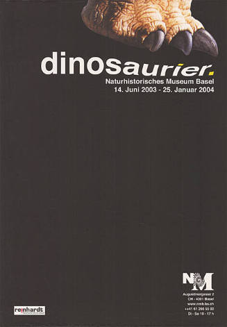 Dinosaurier, Naturhistorisches Museum Basel