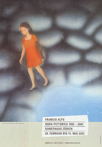 Francis Alÿs, Obra Pictorica 1992–2002, Kunsthaus Zürich