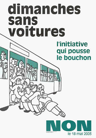 Dimanche sans voitures, l’initiative qui pousse le bouchon, Non