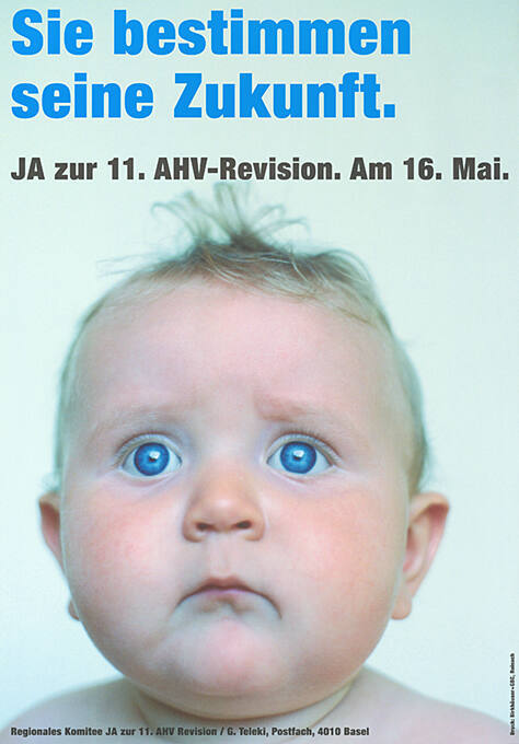 Sie bestimmen seine Zukunft. Ja zur 11. AHV-Revision