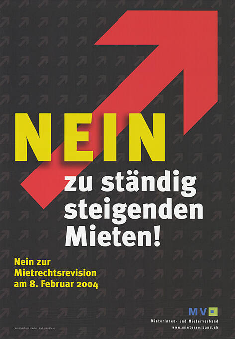 Nein zu ständig steigenden Mieten! Nein zur Mietrechtsrevision