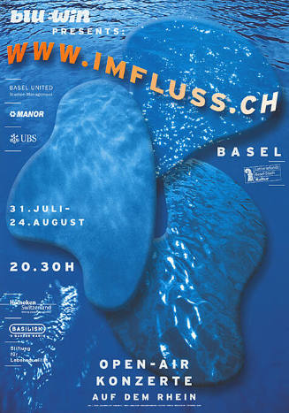 Imfluss, Open-Air Konzerte auf dem Rhein