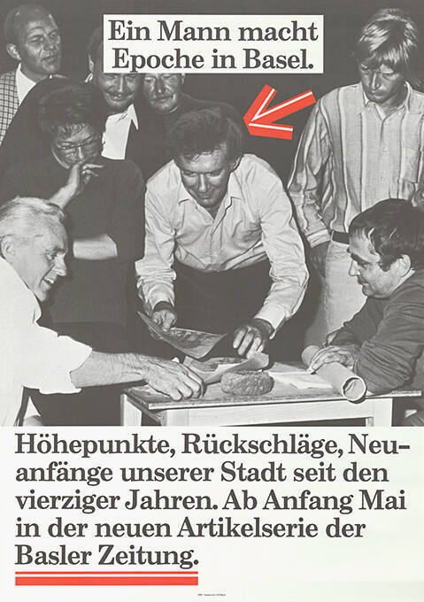 Ein Mann macht Epoche in Basel. […] Basler Zeitung.