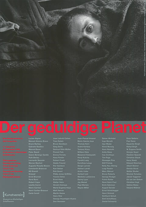 Der geduldige Planet, Museum zu Allerheiligen Schaffhausen