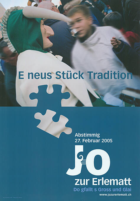 E neus Stück Tradition, Jo zur Erlematt