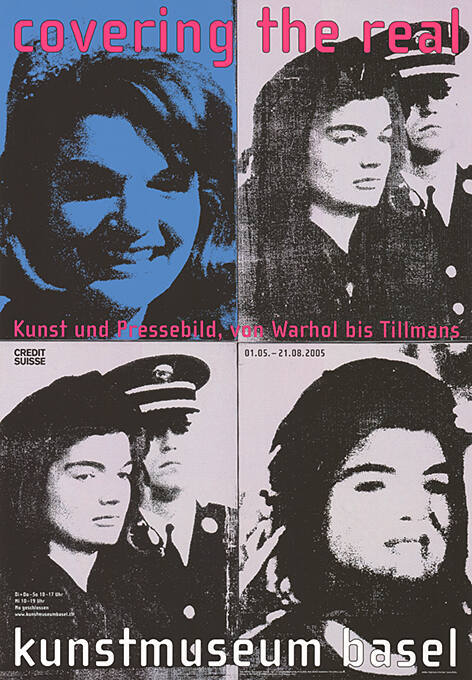 Covering the Real, Kunst und Pressebild von Warhol bis Tillmans, Kunstmuseum Basel