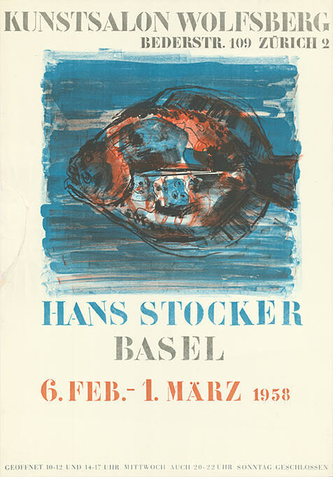 Hans Stocker, Basel, Kunstsalon Wolfsberg, Zürich 2