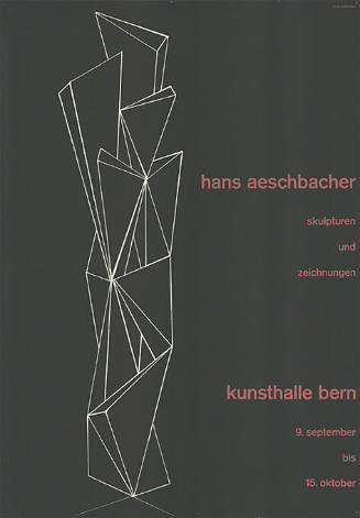 Hans Aeschbacher, Kunsthalle Bern