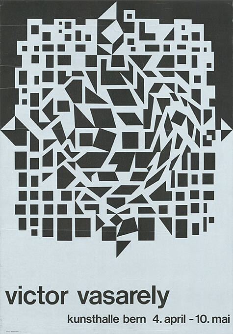 Victor Vasarely, Kunsthalle Bern