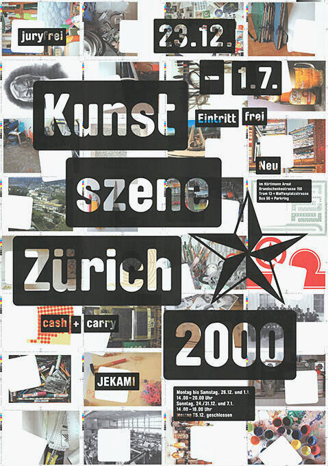 Kunstszene Zürich 2000, Hürlimann Areal