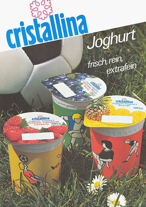 Cristallina Joghurt, frisch, rein, extrafein