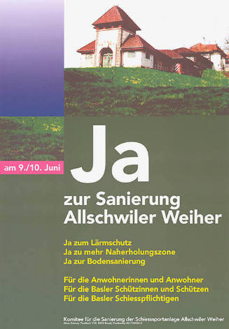 Ja zur Sanierung Allschwiler Weiher