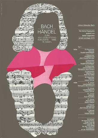 Bach, Händel, Zum 300. Geburtstag, Konzerte in Basel