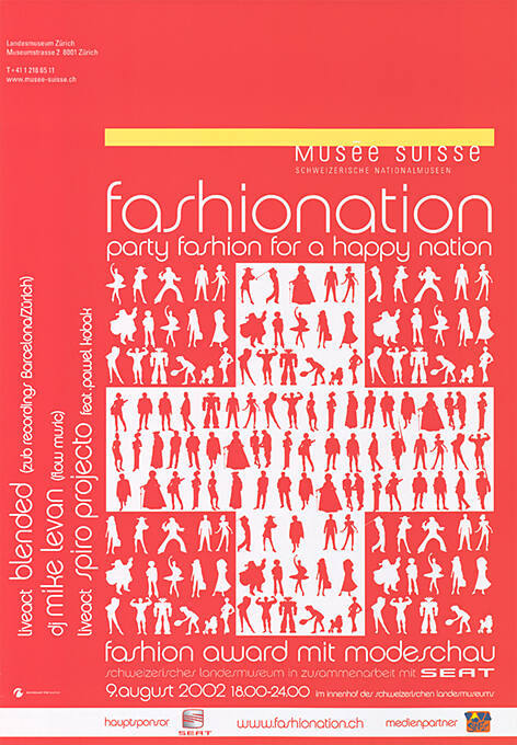 Fashionation, Party fashion for a happy nation, Landesmuseum Zürich