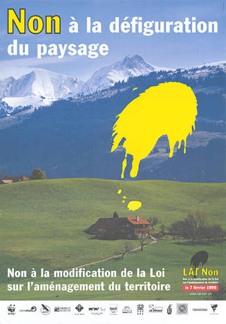 Non à la défiguration du paysage