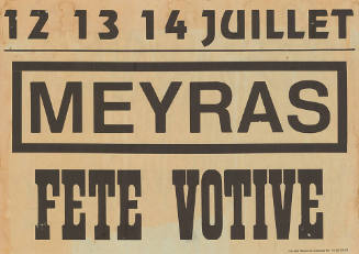 Meyras, Fête votive