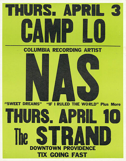 Camp Lo, Nas, The Strand