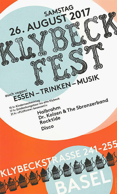 Klybeckfest, Klybeckstrasse 241–255, Basel