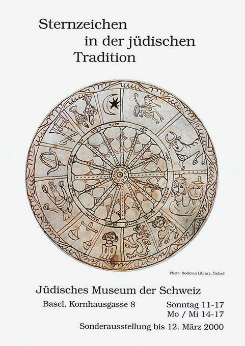 Sternzeichen in der jüdischen Tradition, Jüdisches Museum der Schweiz