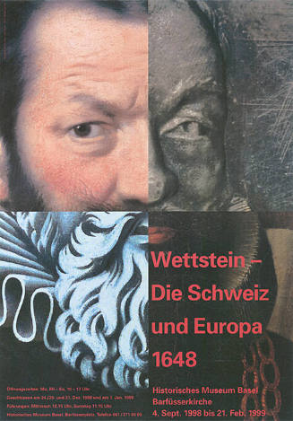 Wettstein - Die Schweiz und Europa 1648, Historisches Musem Basel