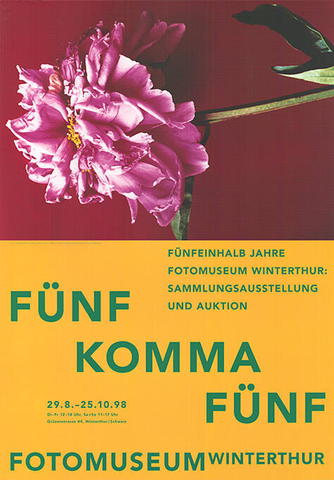 Fünf Komma Fünf, Fotomuseum Winterthur