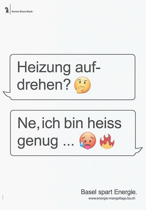 Heizung aufdrehen? Ne, ich bin heiss genug…, Basel spart Energie