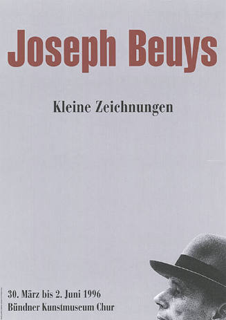 Joseph Beuys, Kleine Zeichnungen, Bündner Kunstmuseum Chur