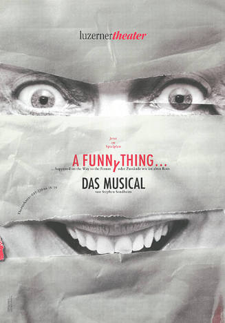 A funny thing, Das Musical, Luzerner Theater